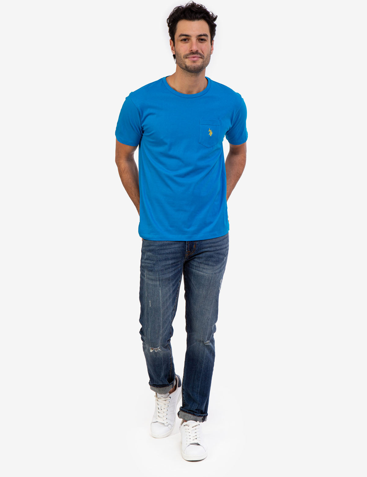 Small Logo Pocket T-Shirt | Casual Comfort Fit Tee