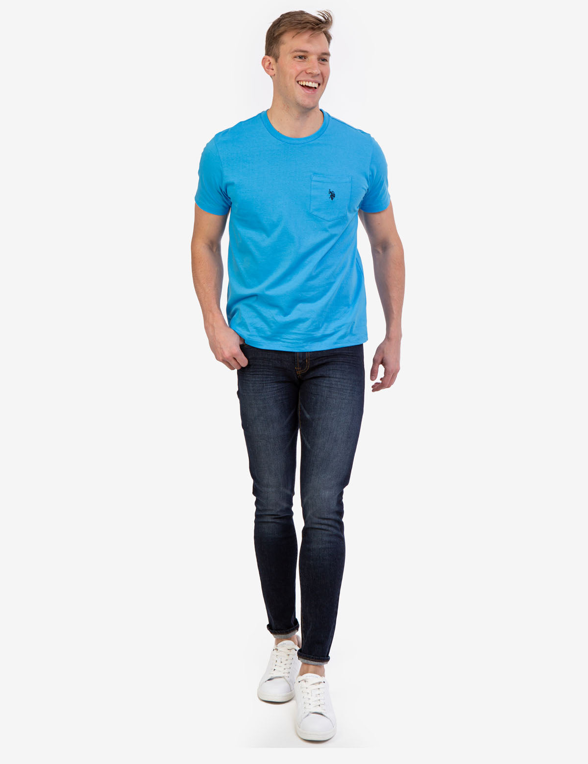 Small Logo Pocket T-Shirt | Casual Comfort Fit Tee