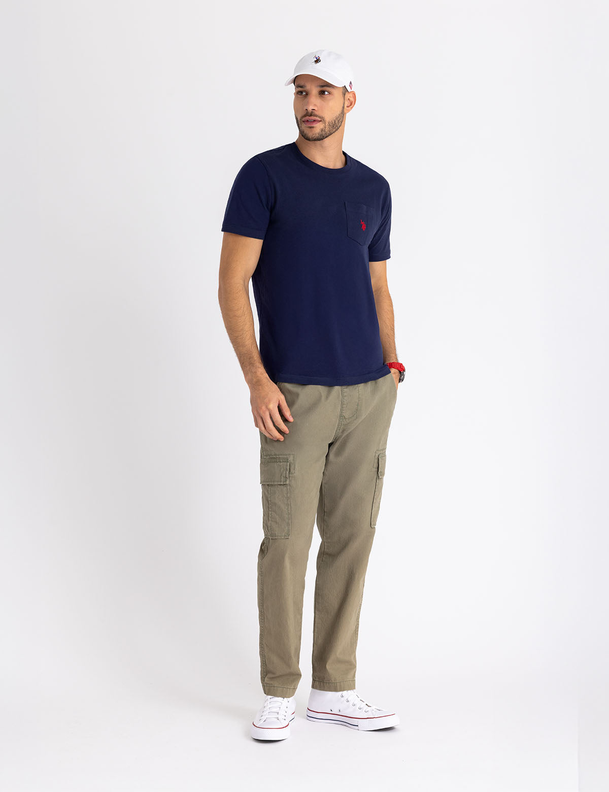 Small Logo Pocket T-Shirt | Casual Comfort Fit Tee