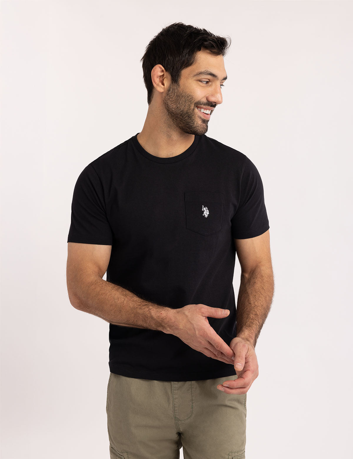 Small Logo Pocket T-Shirt | Casual Comfort Fit Tee