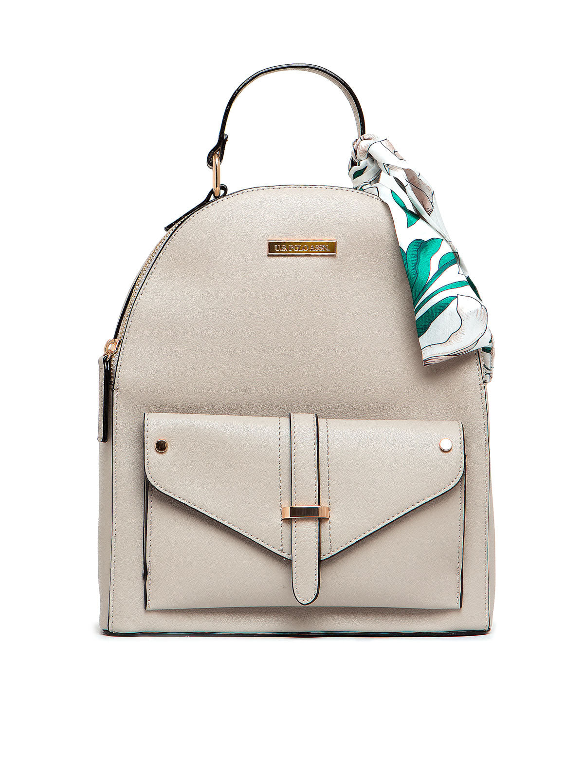 U.S. Polo Assn. Backpack with Front Pouch & Adjustable Straps