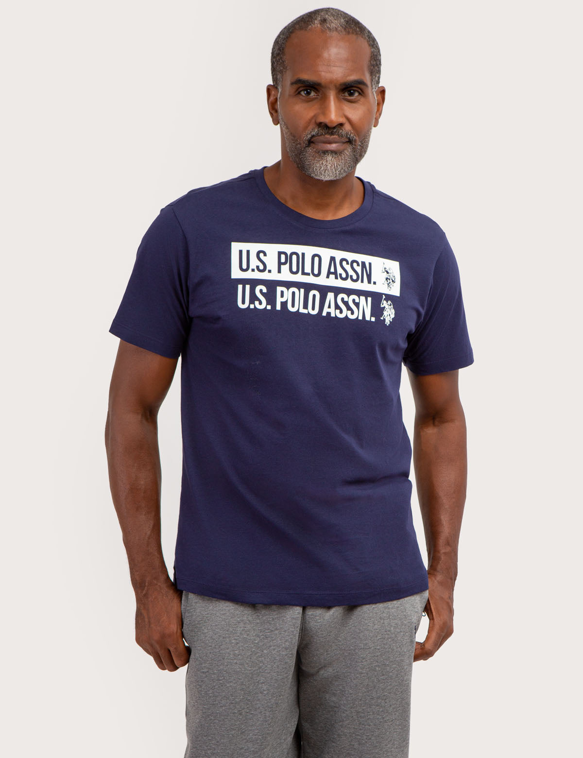 Double Logo Graphic T-Shirt for Men | U.S. Polo Assn.