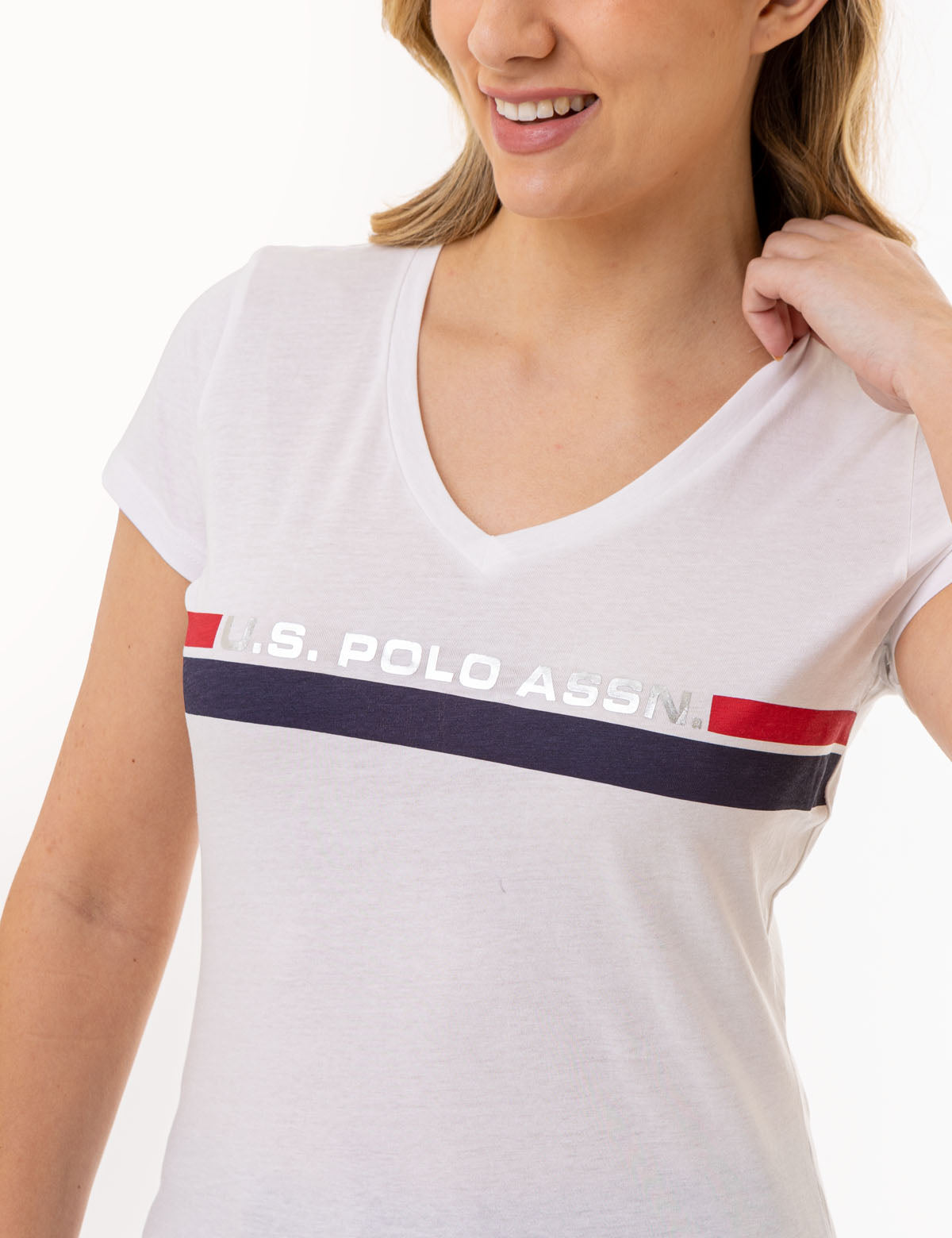 Men's Dual Stripe Polo T-Shirt | U.S. Polo Assn.