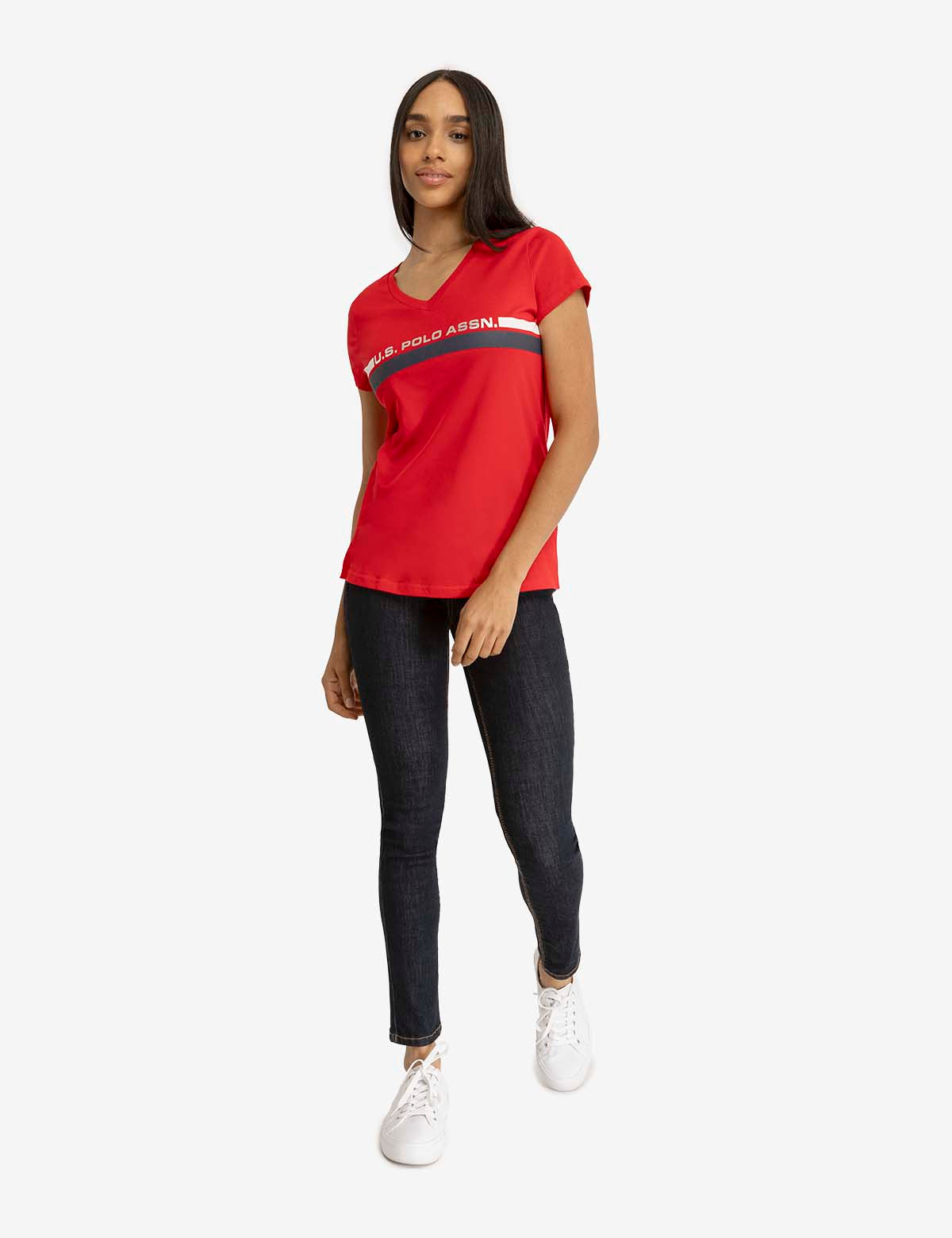 Men's Dual Stripe Polo T-Shirt | U.S. Polo Assn.