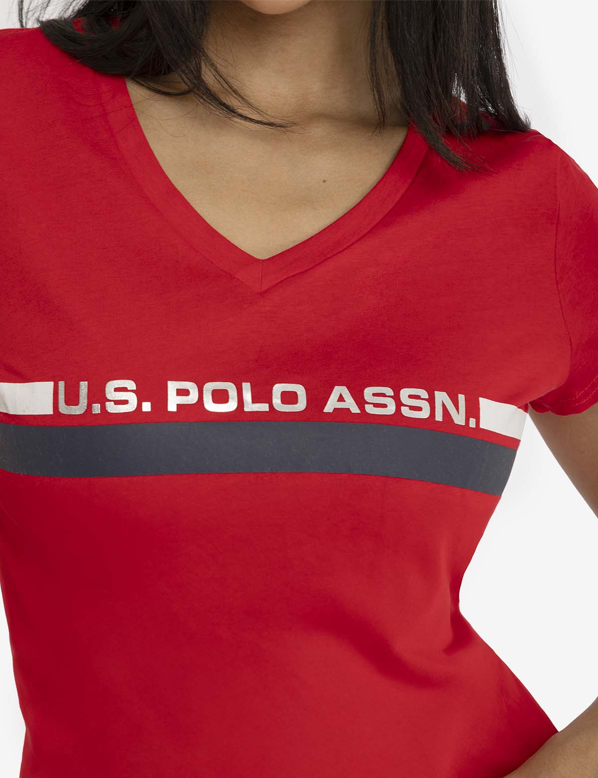 Men's Dual Stripe Polo T-Shirt | U.S. Polo Assn.
