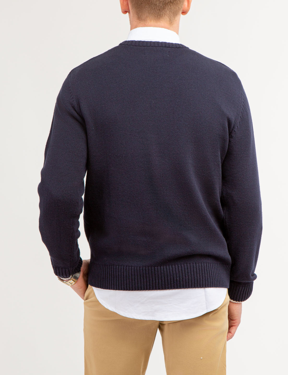 Flag Crew Neck Sweater for Men | U.S. Polo Assn.