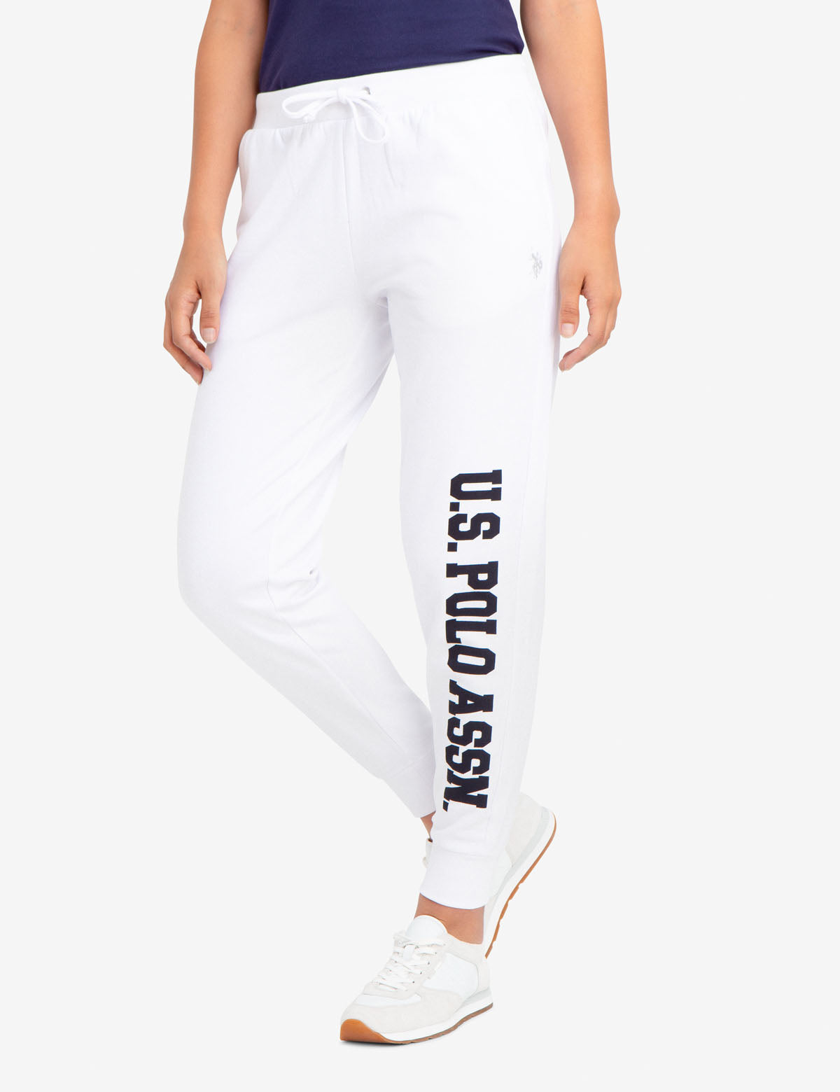 Men's Cotton Joggers with Drawstring Waist & Side Pockets | U.S. Polo Assn.
