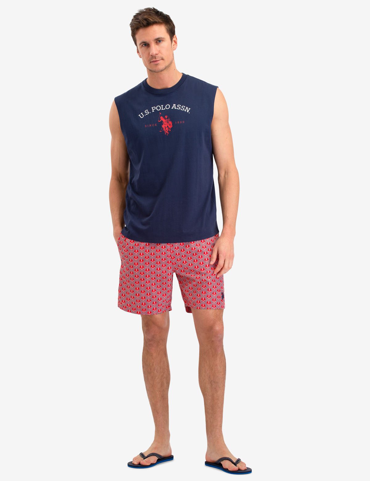 Relaxed Fit Muscle Tank for Men | U.S. Polo Assn.