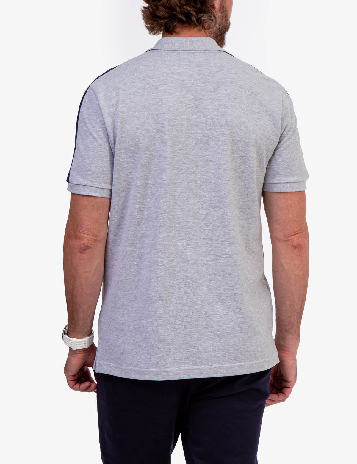 Men's Pique Polo Shirt with Rib Knit Cuffs | U.S. Polo Assn.
