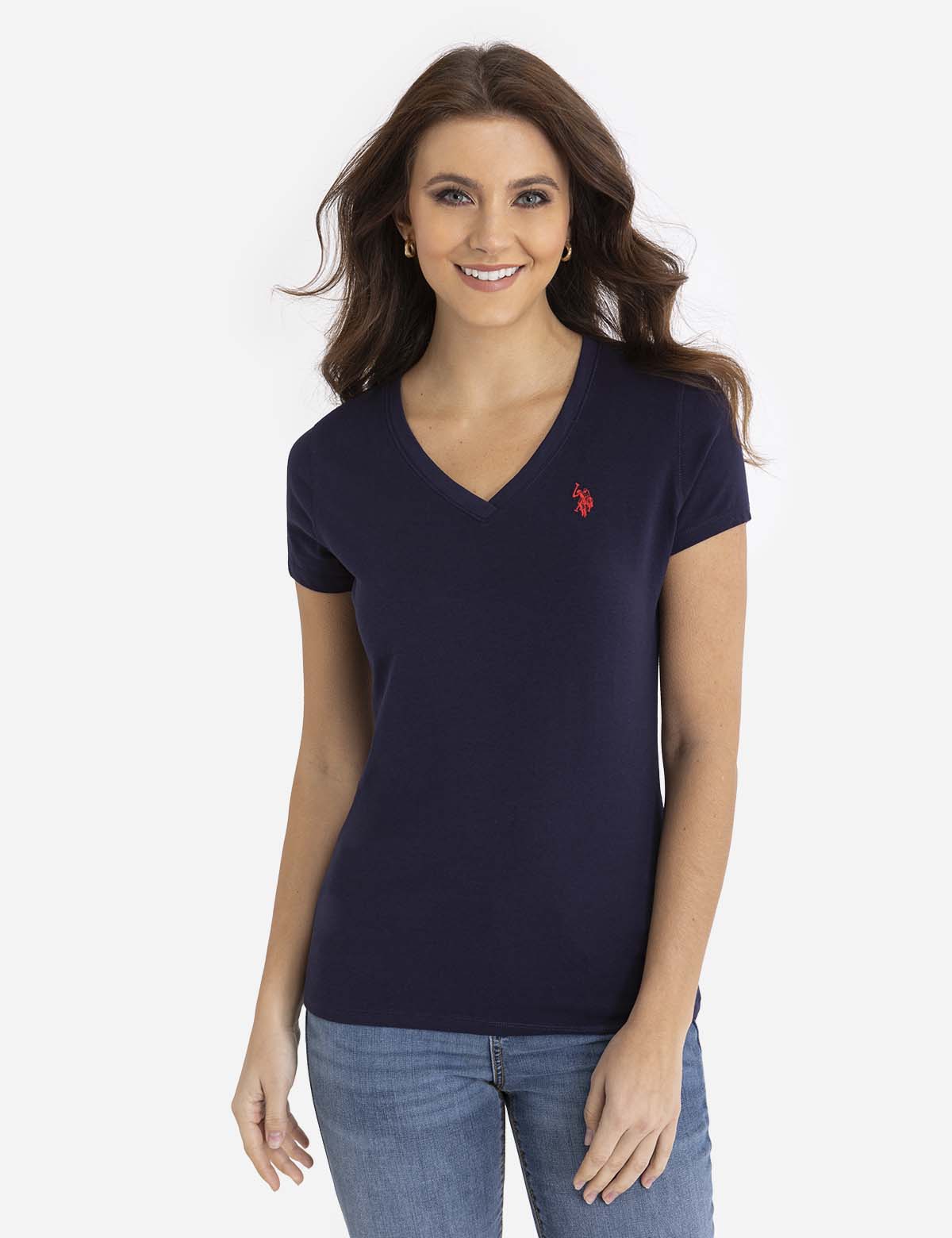 Classic V-Neck T-Shirt for Layering & Everyday Wear | Multiple Colors