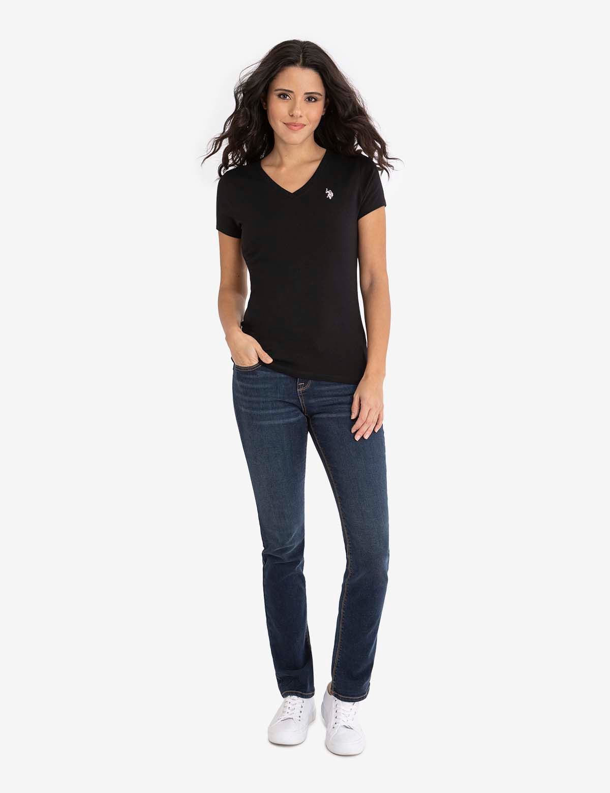Classic V-Neck T-Shirt for Layering & Everyday Wear | Multiple Colors