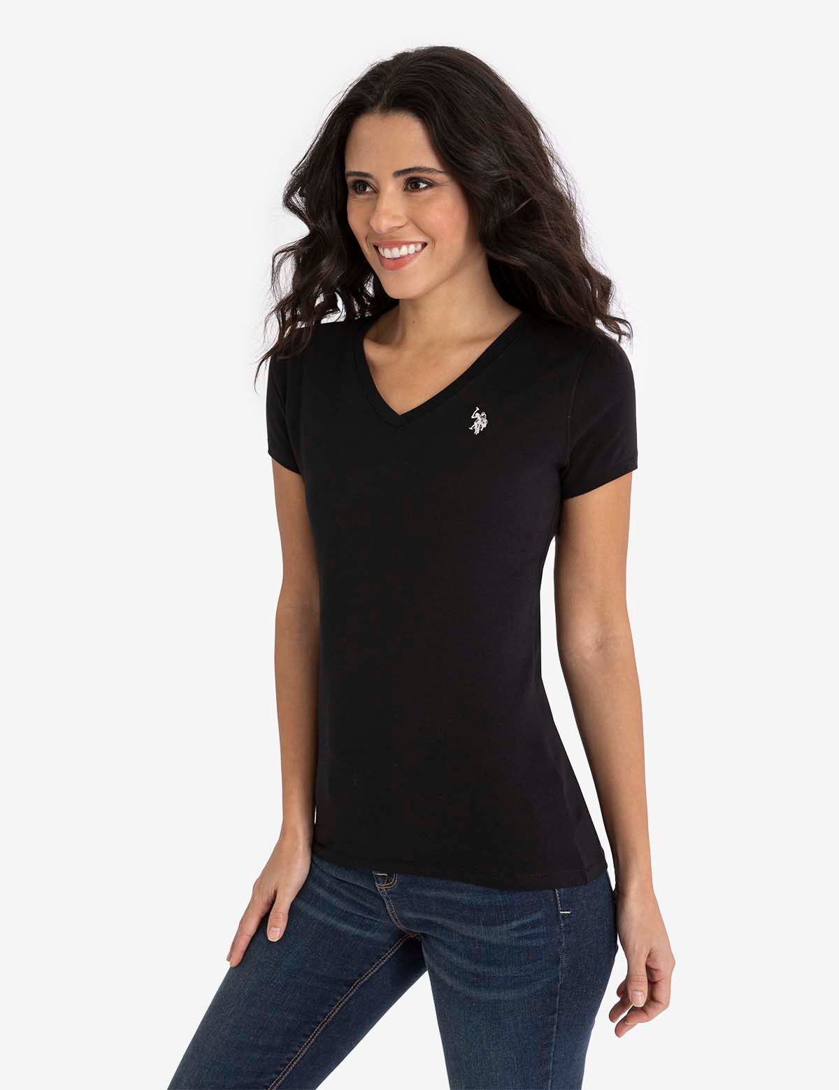 Classic V-Neck T-Shirt for Layering & Everyday Wear | Multiple Colors