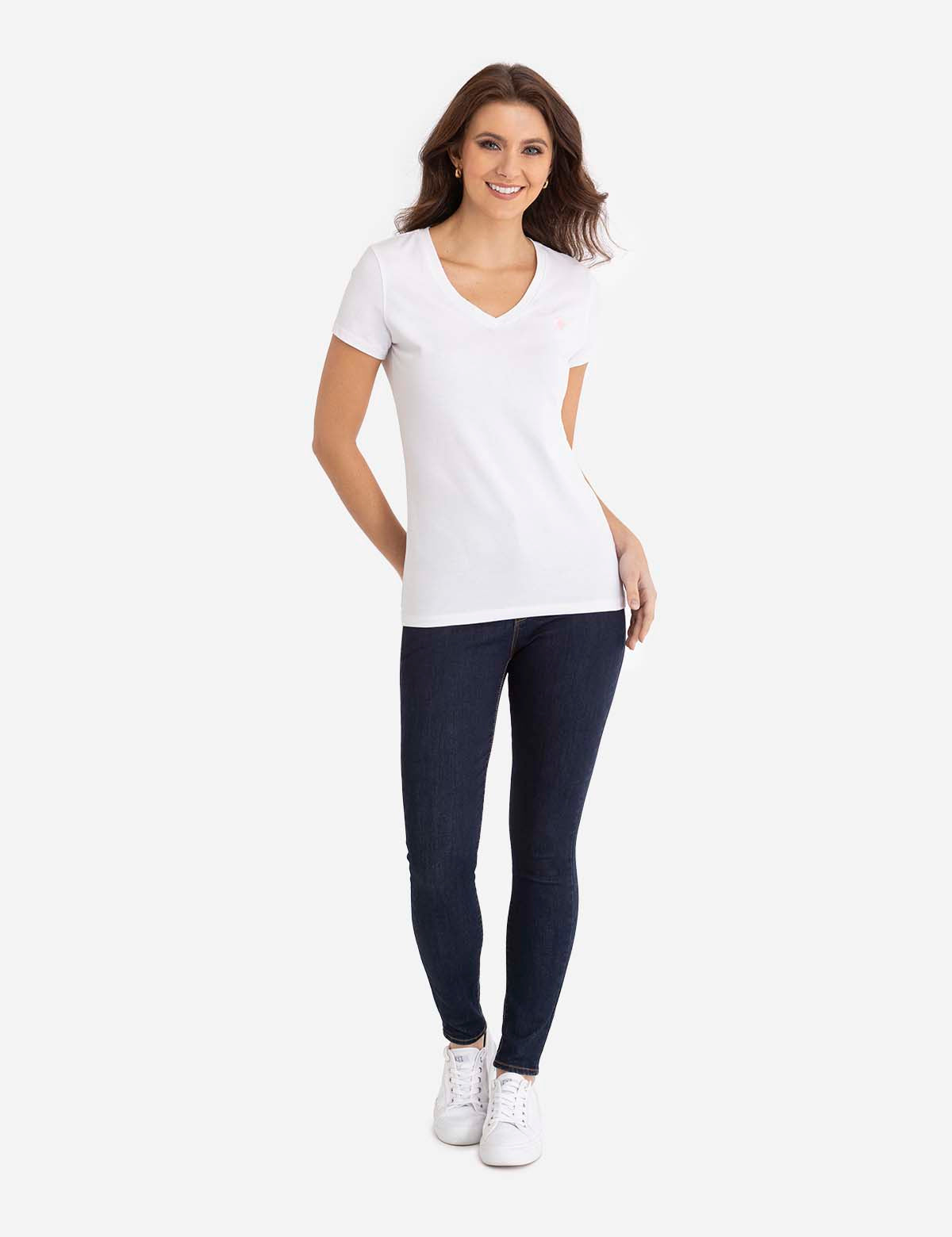 Classic V-Neck T-Shirt for Layering & Everyday Wear | Multiple Colors