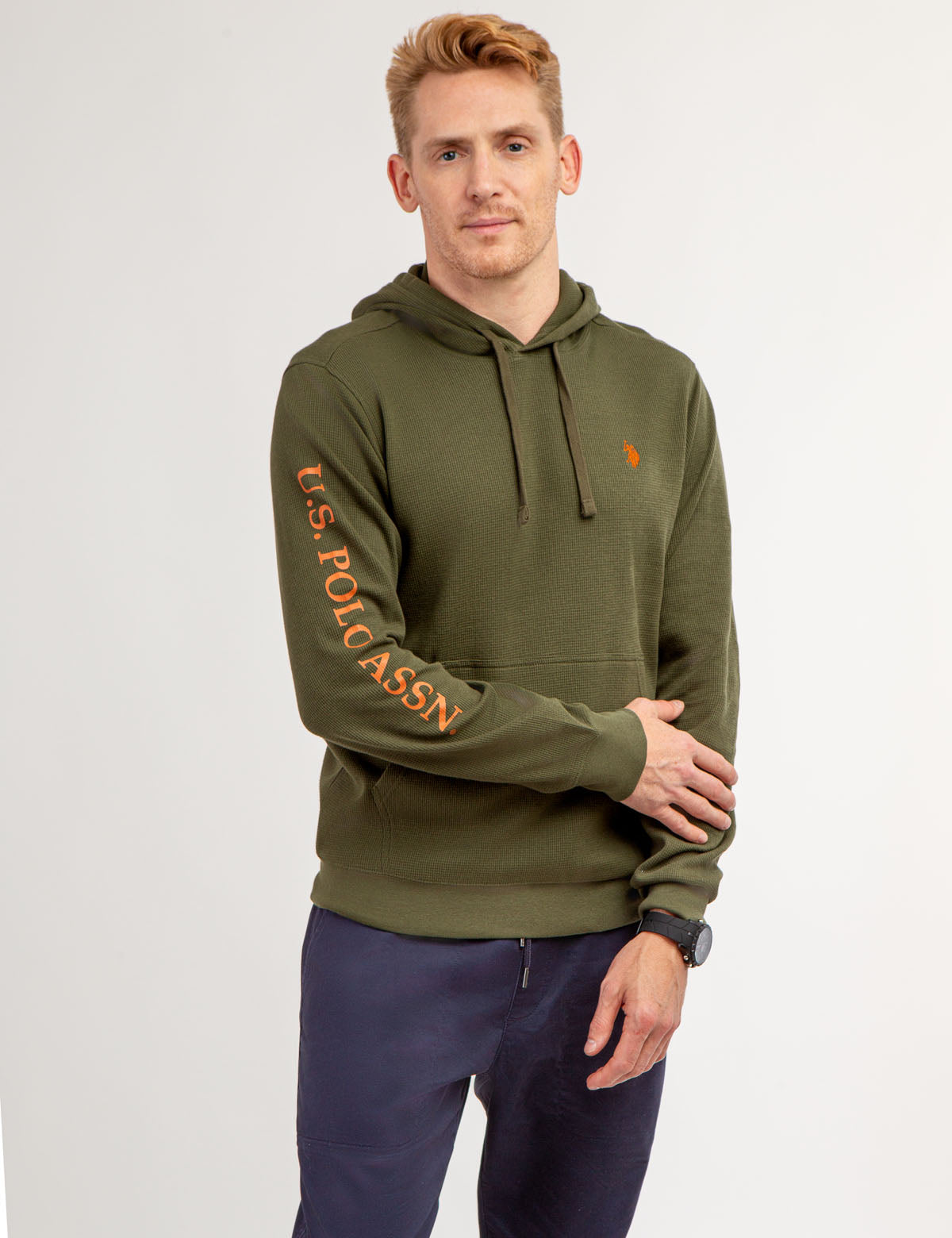 Thermal Pullover Hoodie for Men & Women | U.S. Polo Assn.