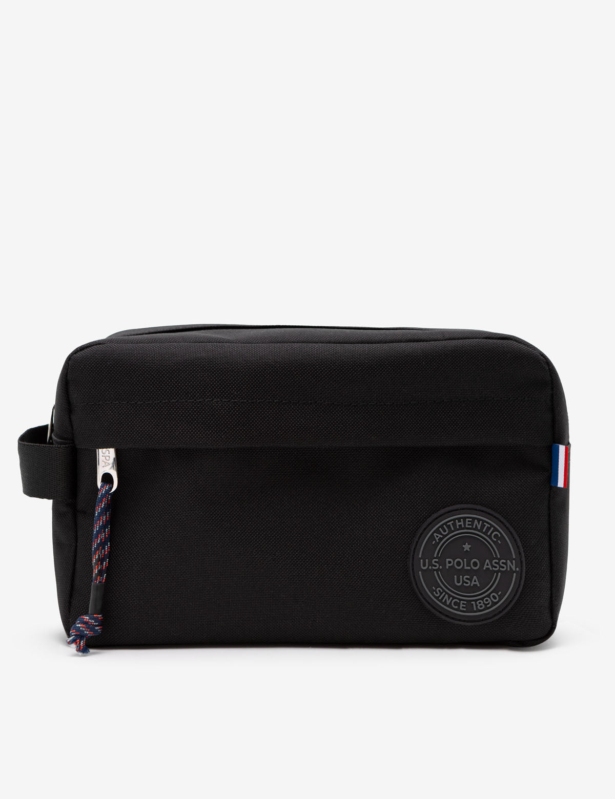 Leather Toiletry Bag with Zip Pockets & Hand Strap | U.S. Polo Assn.