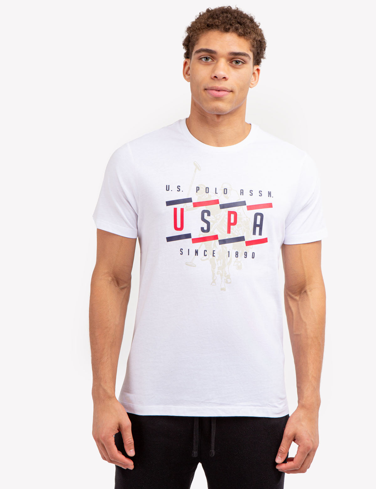 Broken Graphic Jersey T-Shirt | USPA