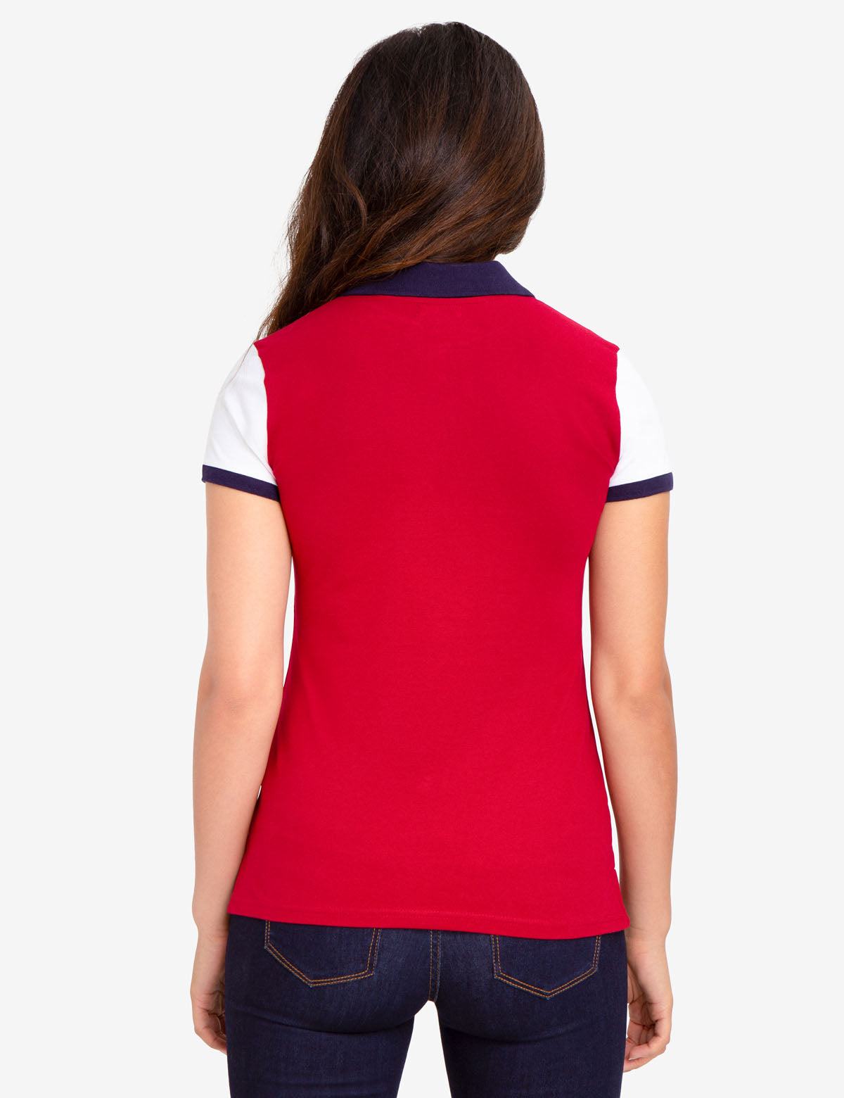 Colorblock Polo Shirt for Men | 100% Cotton USPA