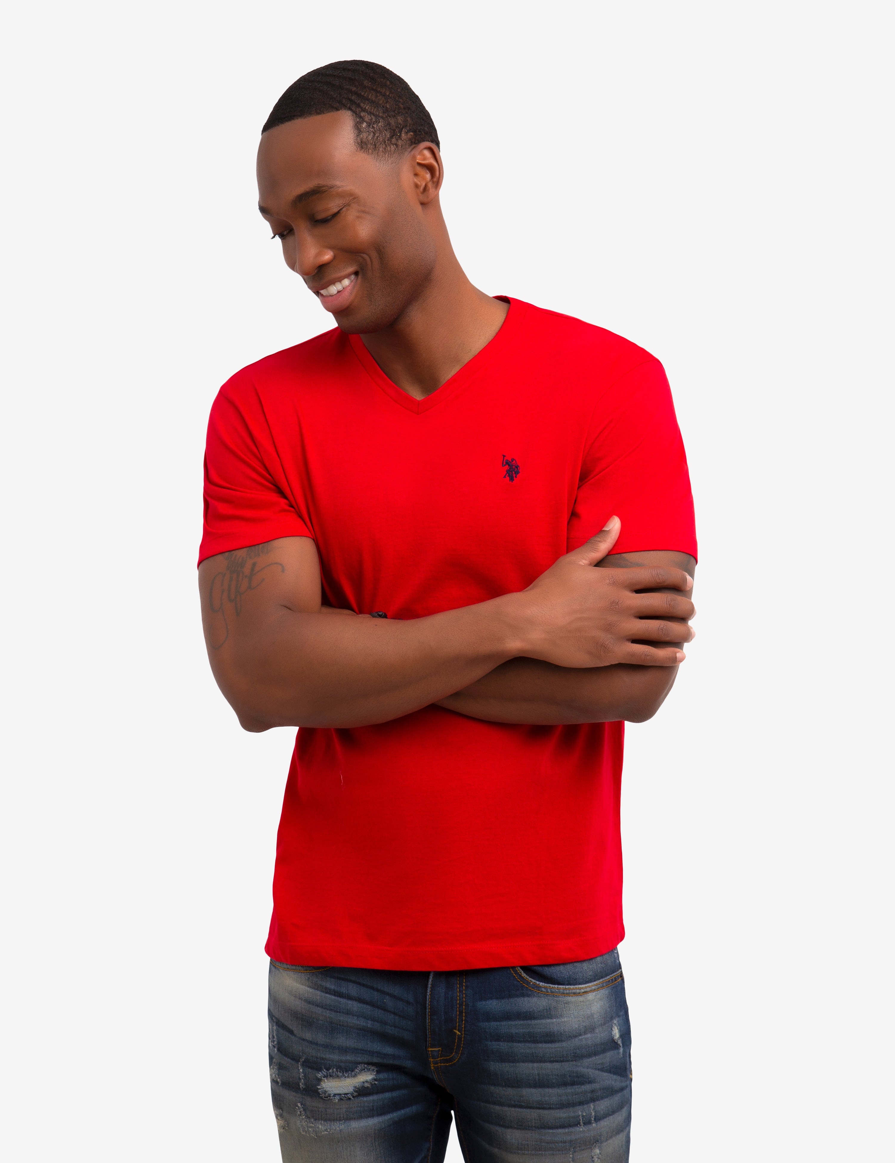 Classic V-Neck T-Shirt for Men & Women | Soft Cotton Tee