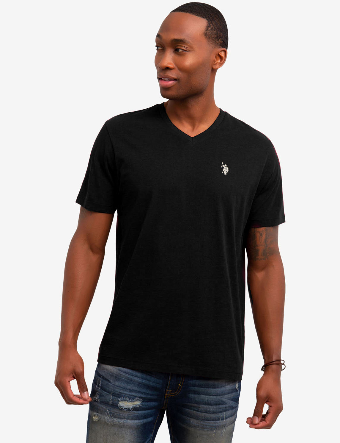 Classic V-Neck T-Shirt for Men & Women | Soft Cotton Tee
