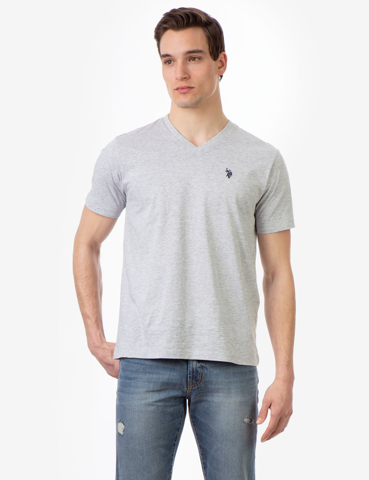 Classic V-Neck T-Shirt for Men & Women | Soft Cotton Tee