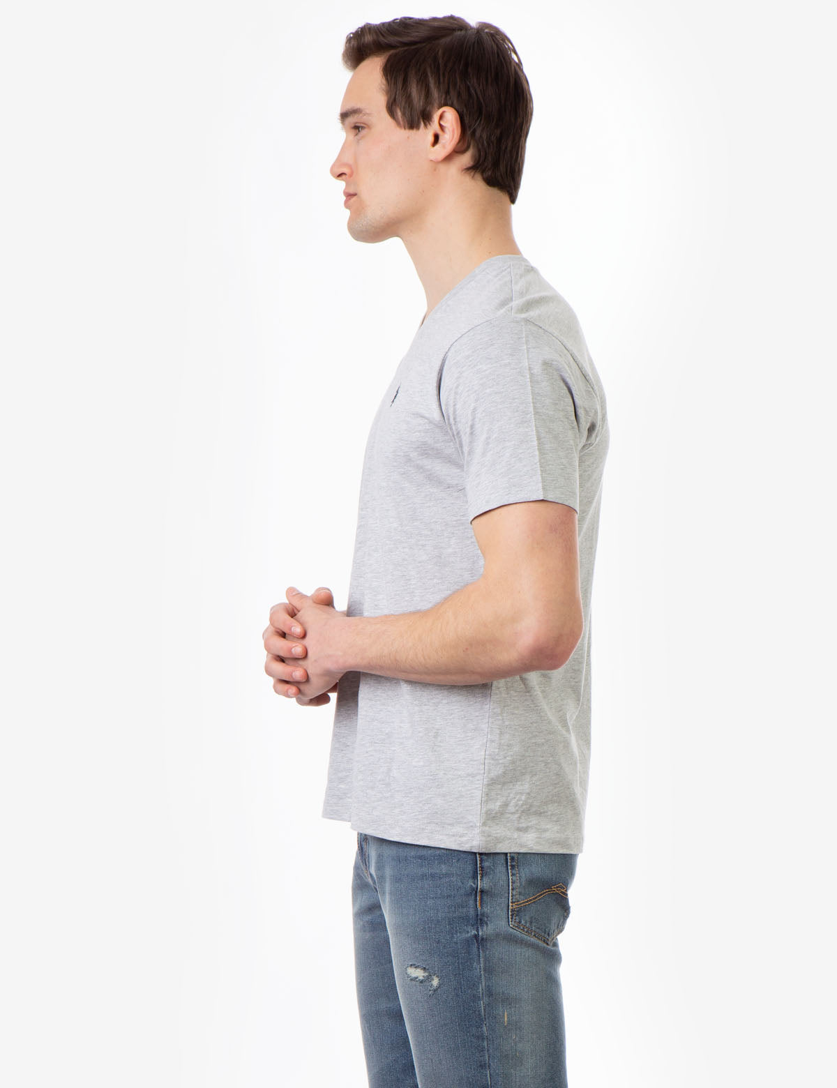 Classic V-Neck T-Shirt for Men & Women | Soft Cotton Tee