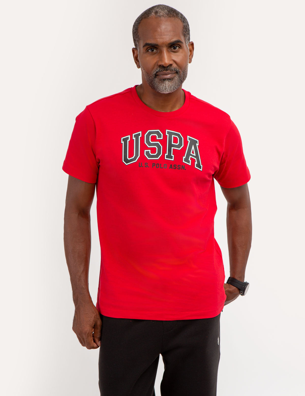 Graphic Crew Neck T-Shirt | USPA Jersey Tee