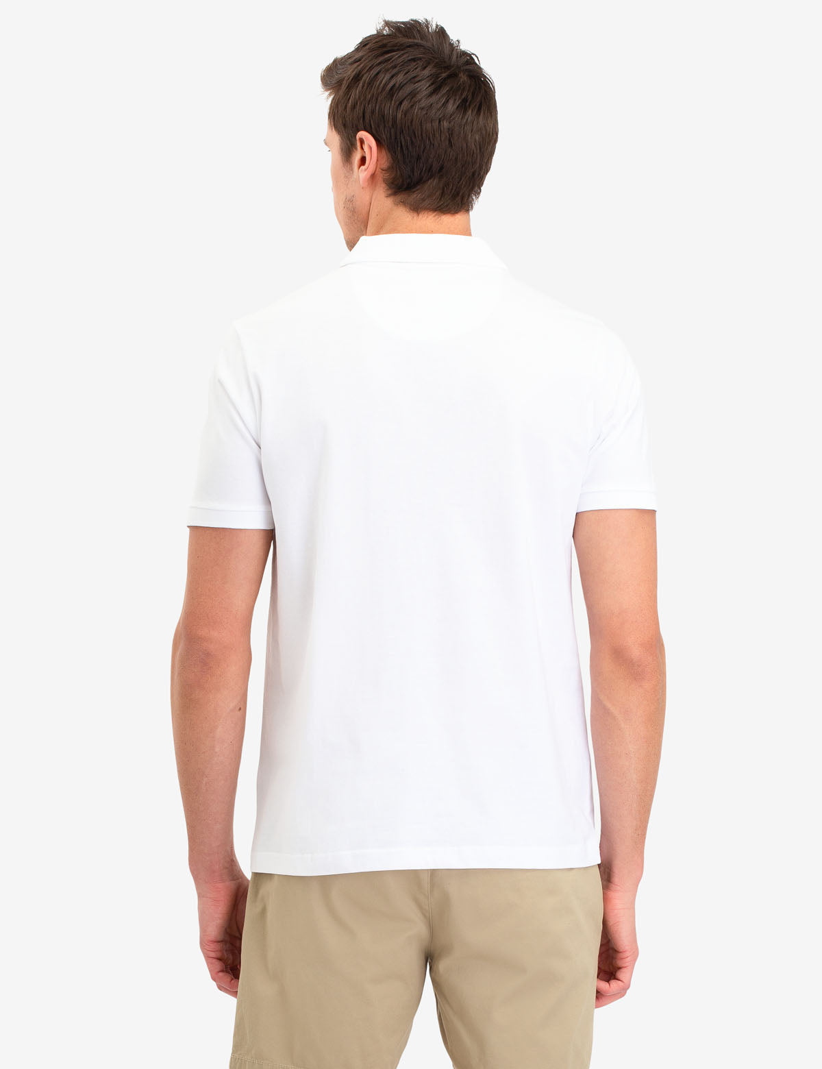 USPA Logo Polo Shirt for Men | Button Placket & Short Sleeves