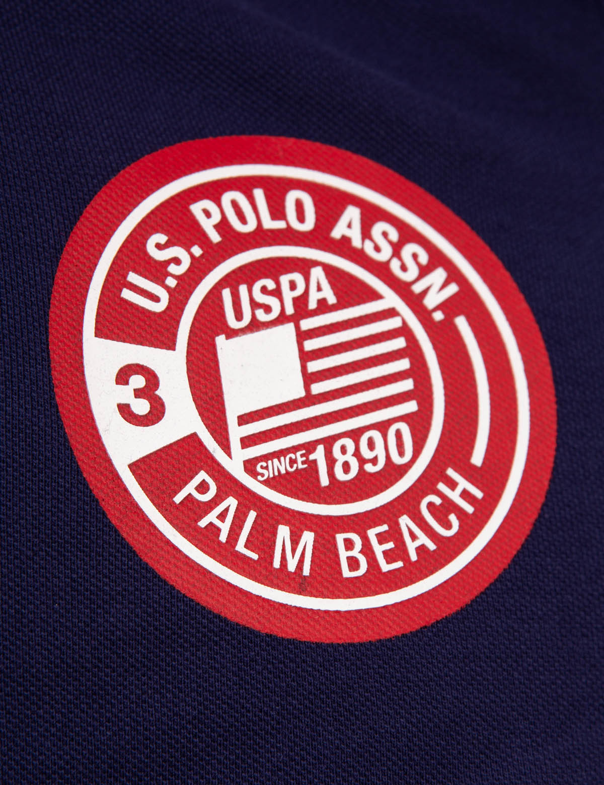 Men's Graphic Pique Polo Shirt | USPA