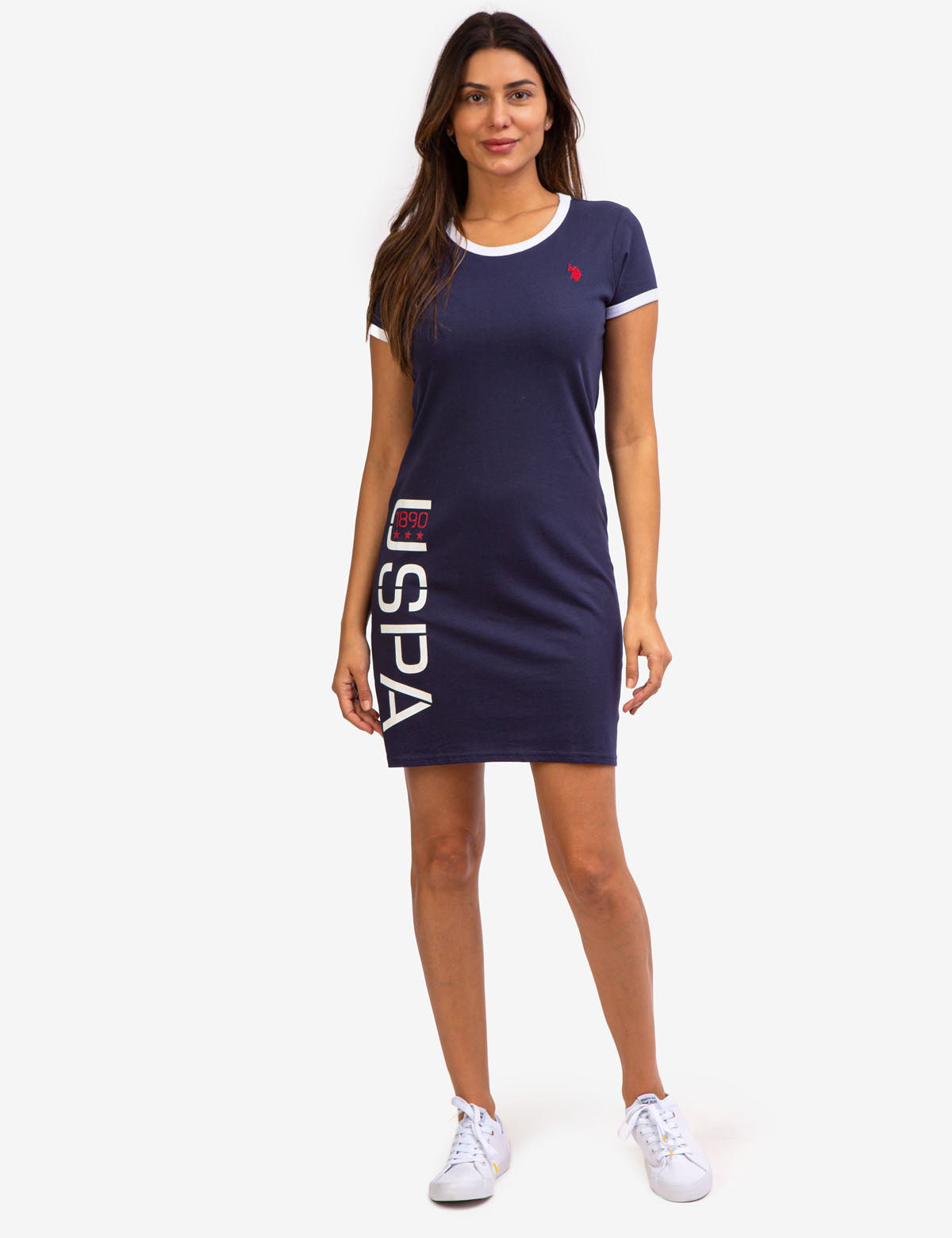 Graphic Ringer Dress | USPA