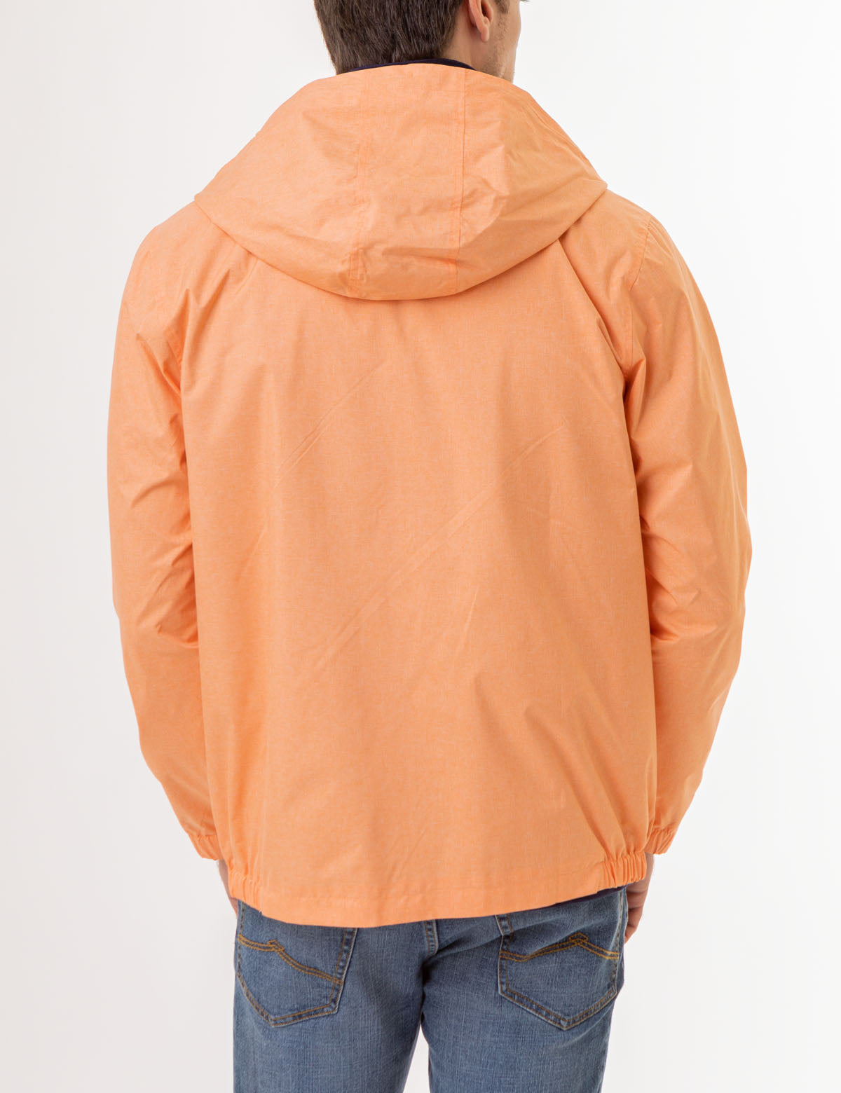 Heathered Hooded Windbreaker for Men & Women | USPA