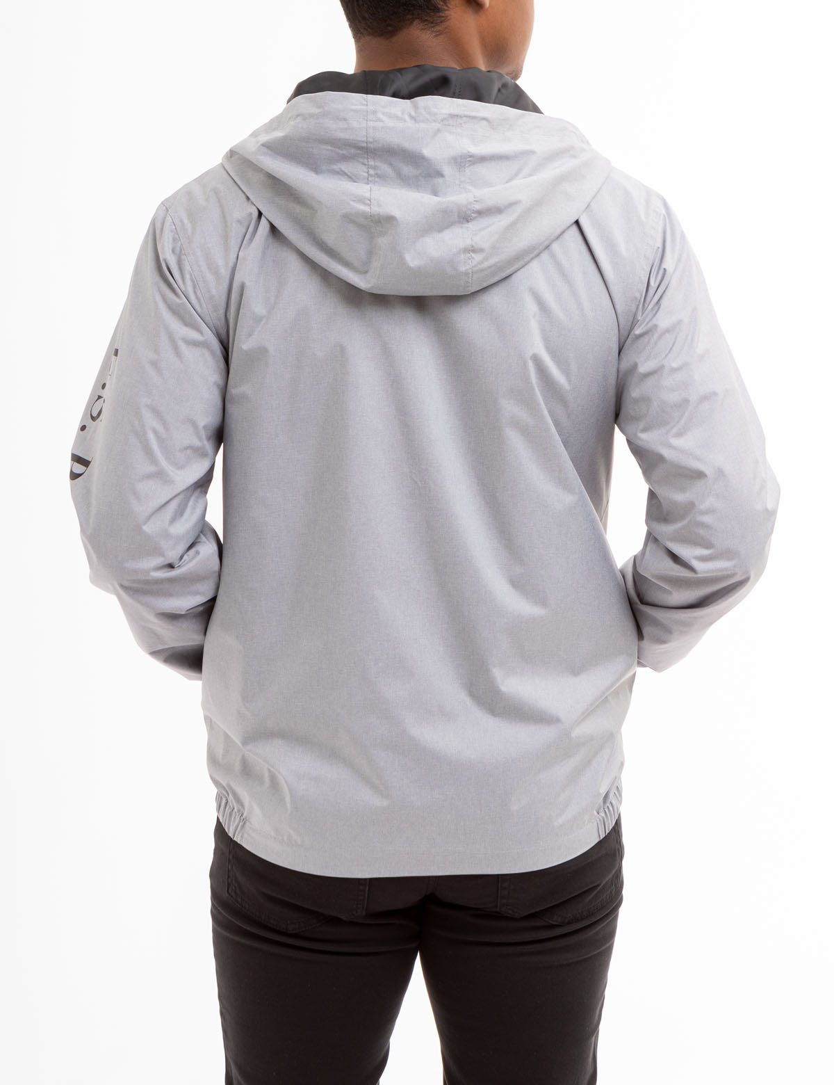 Heathered Hooded Windbreaker for Men & Women | USPA