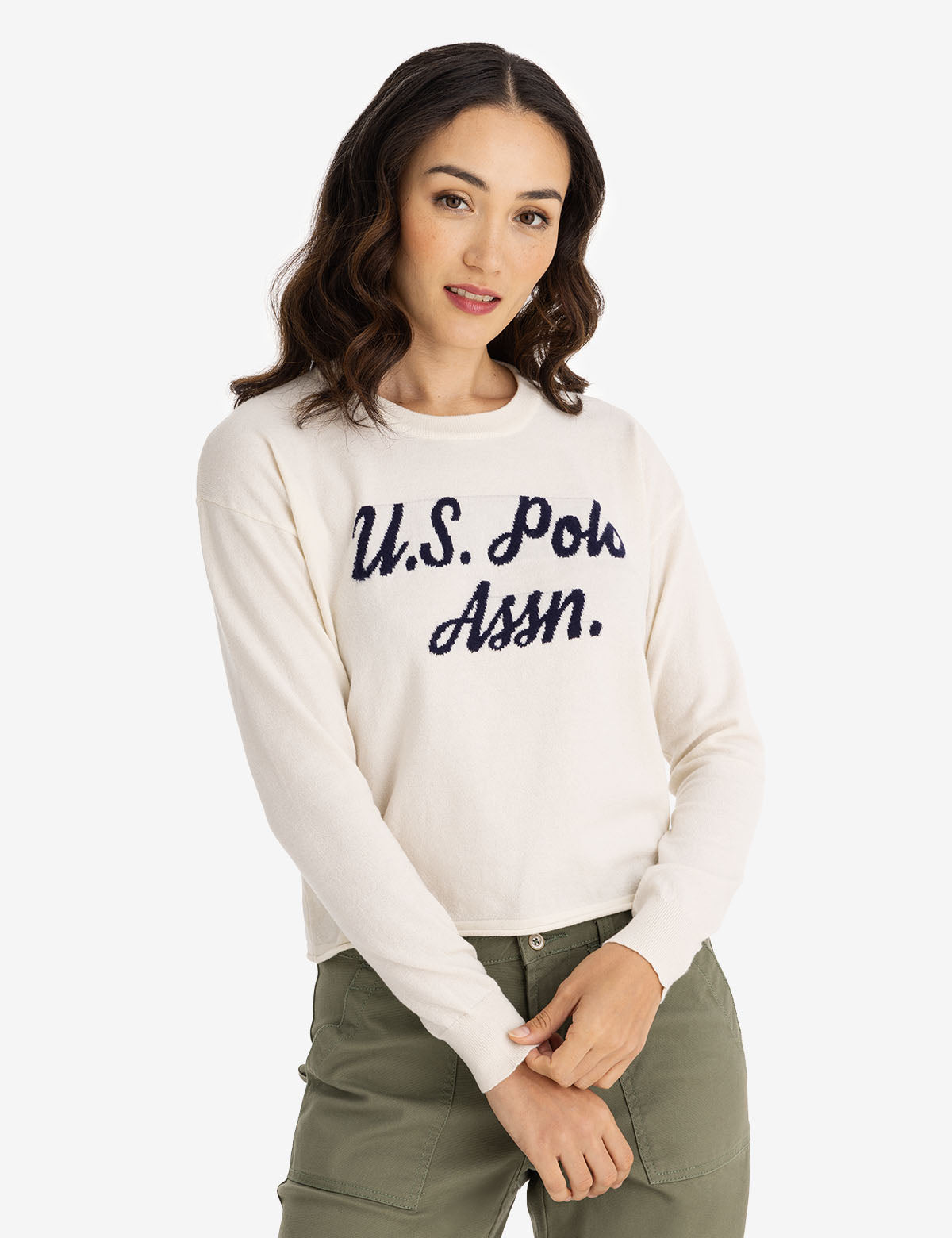 Intarsia Knit Sweater for Men & Women | USPA