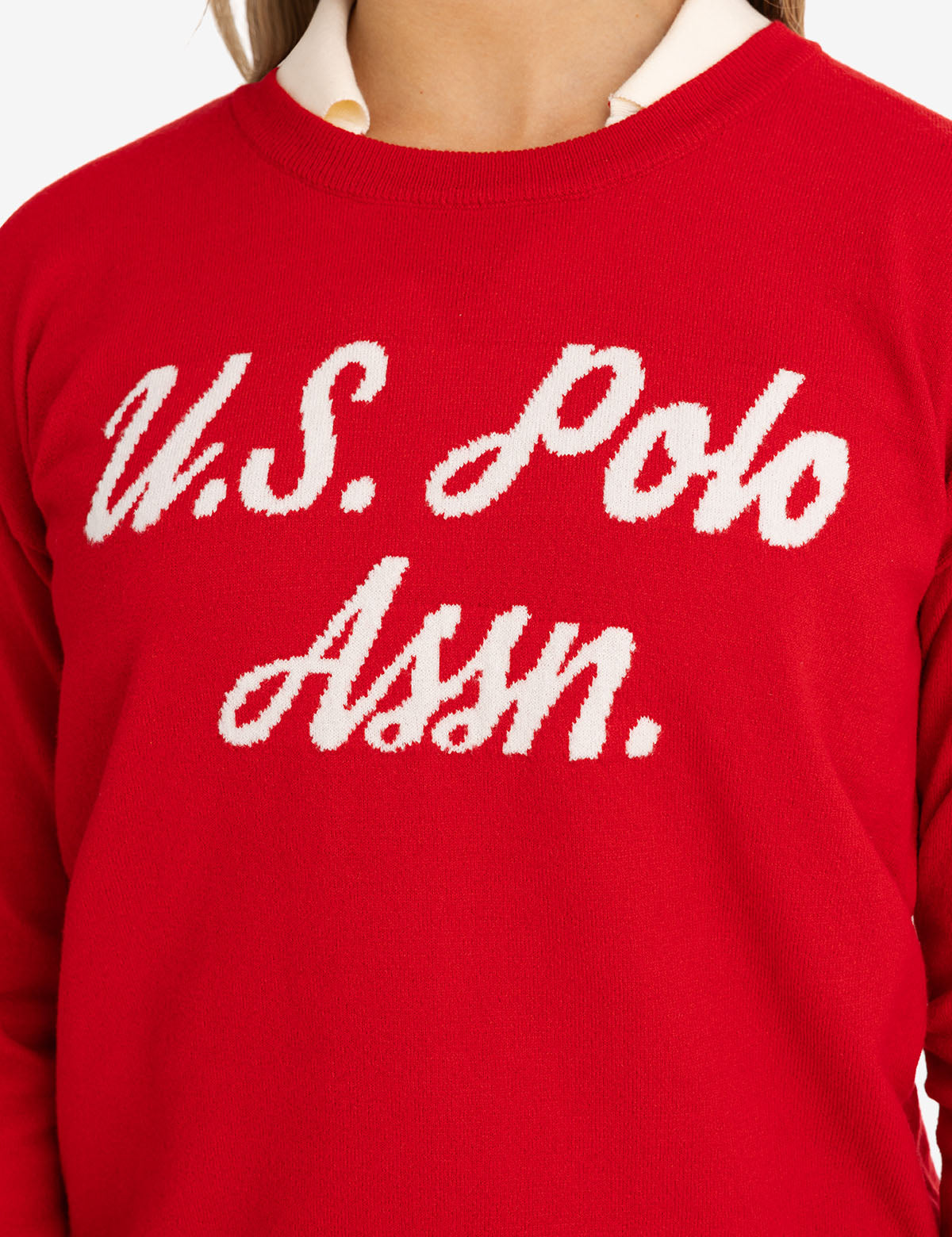 Intarsia Knit Sweater for Men & Women | USPA