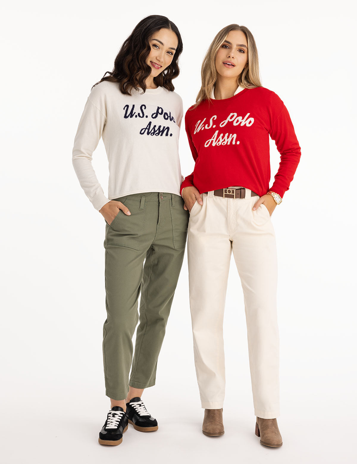 Intarsia Knit Sweater for Men & Women | USPA