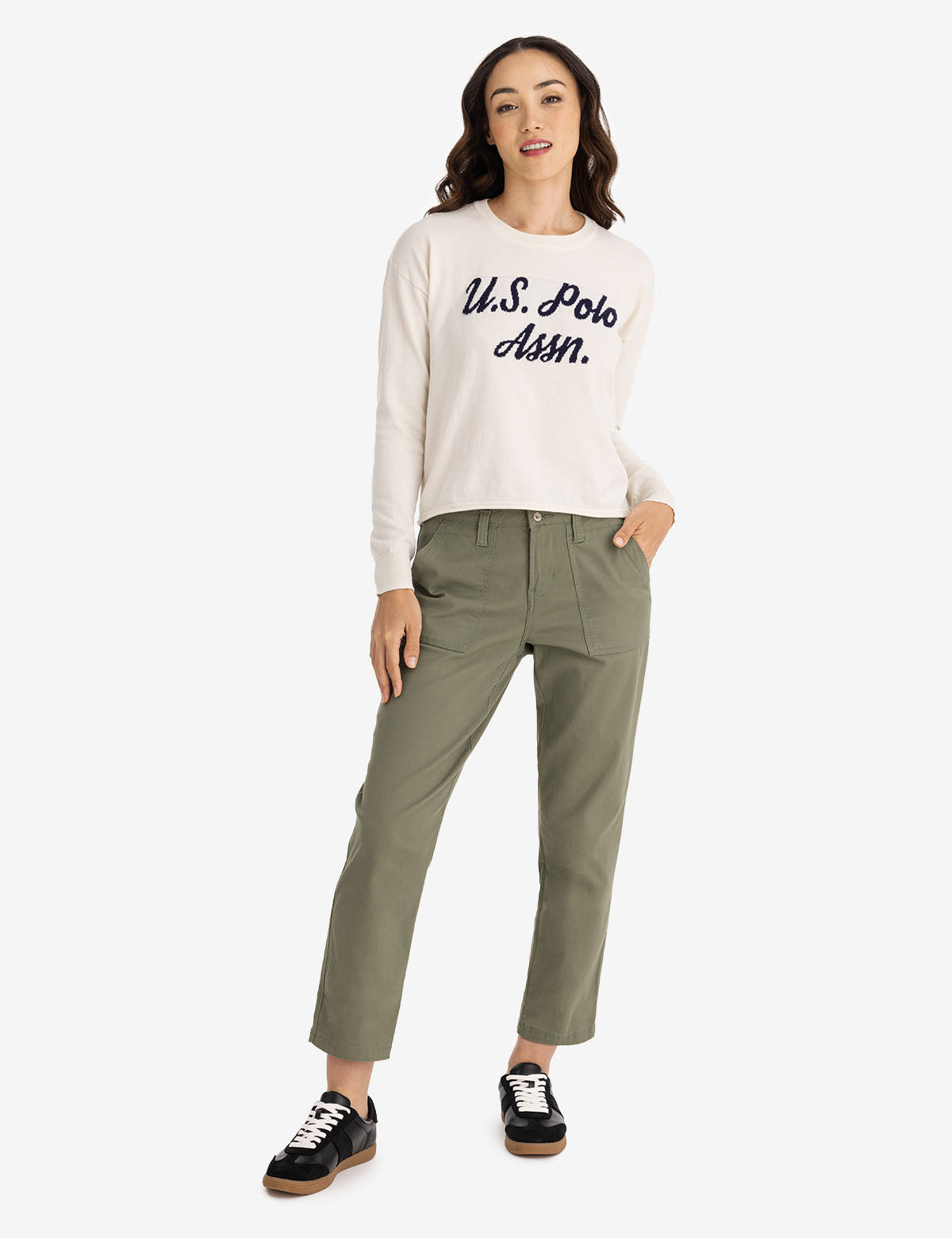 Intarsia Knit Sweater for Men & Women | USPA