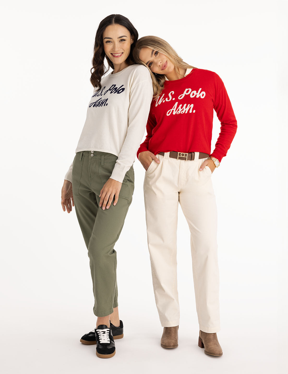Intarsia Knit Sweater for Men & Women | USPA
