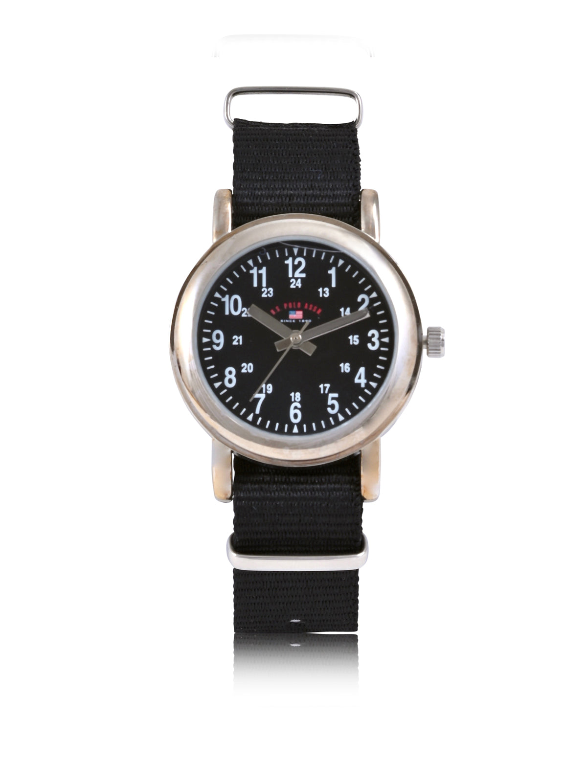 Black Nylon Strap Watch for Kids | USPA Junior