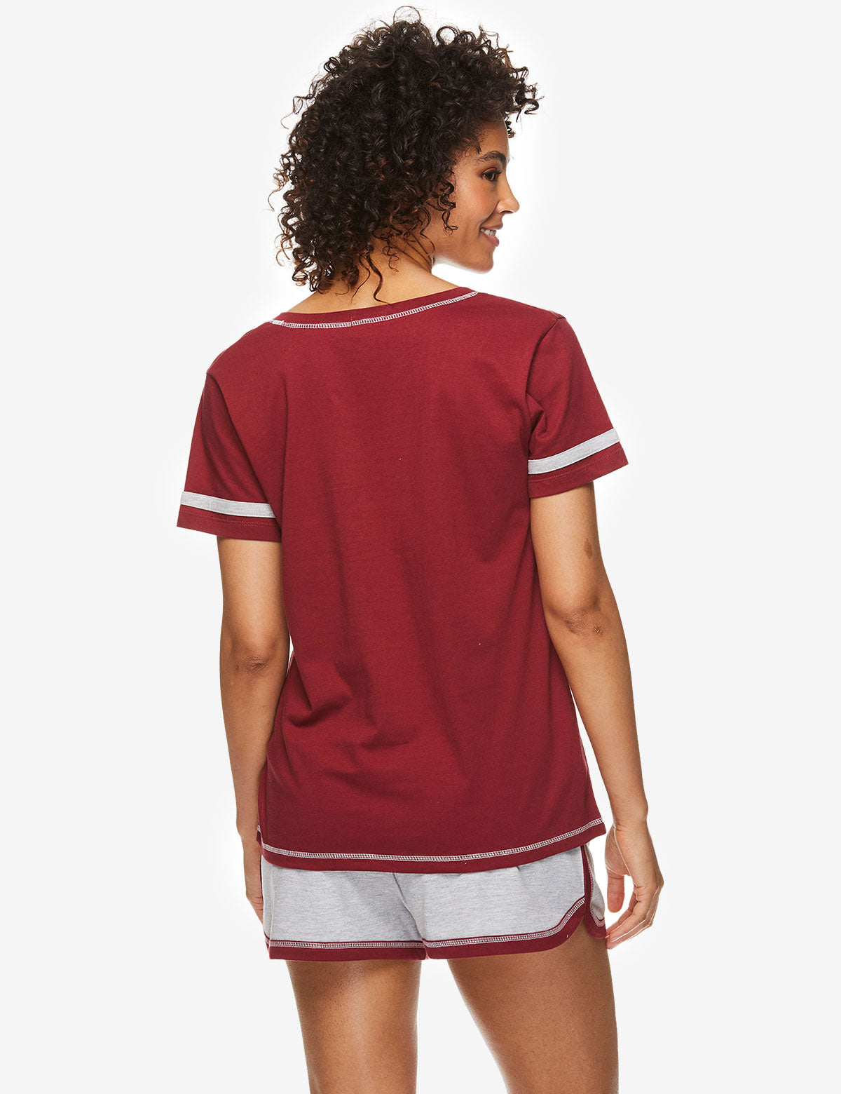 USPA Logo T-Shirt and Shorts Set | Cotton-Polyester Comfort Fit