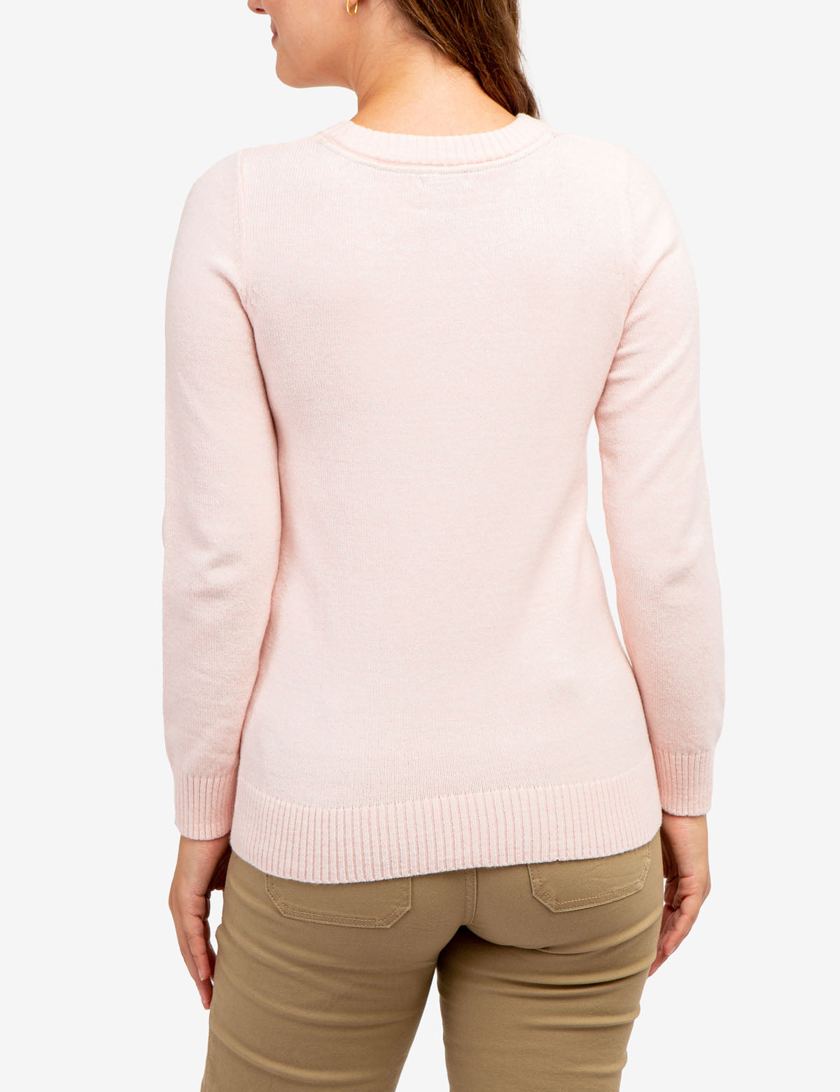 Marled Crew Neck Sweater for Men | USPA