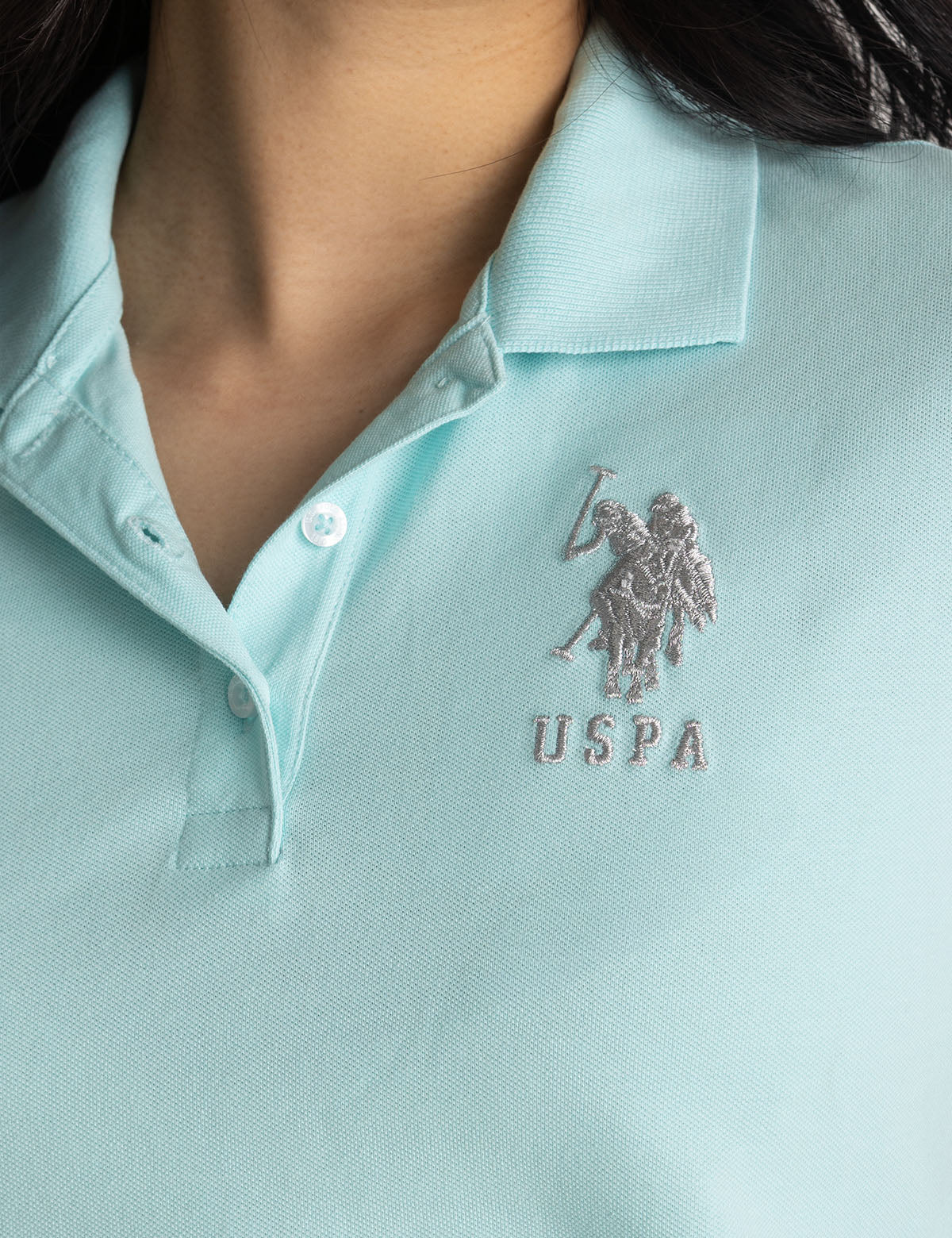 Metallic Polo Dress for Women | USPA