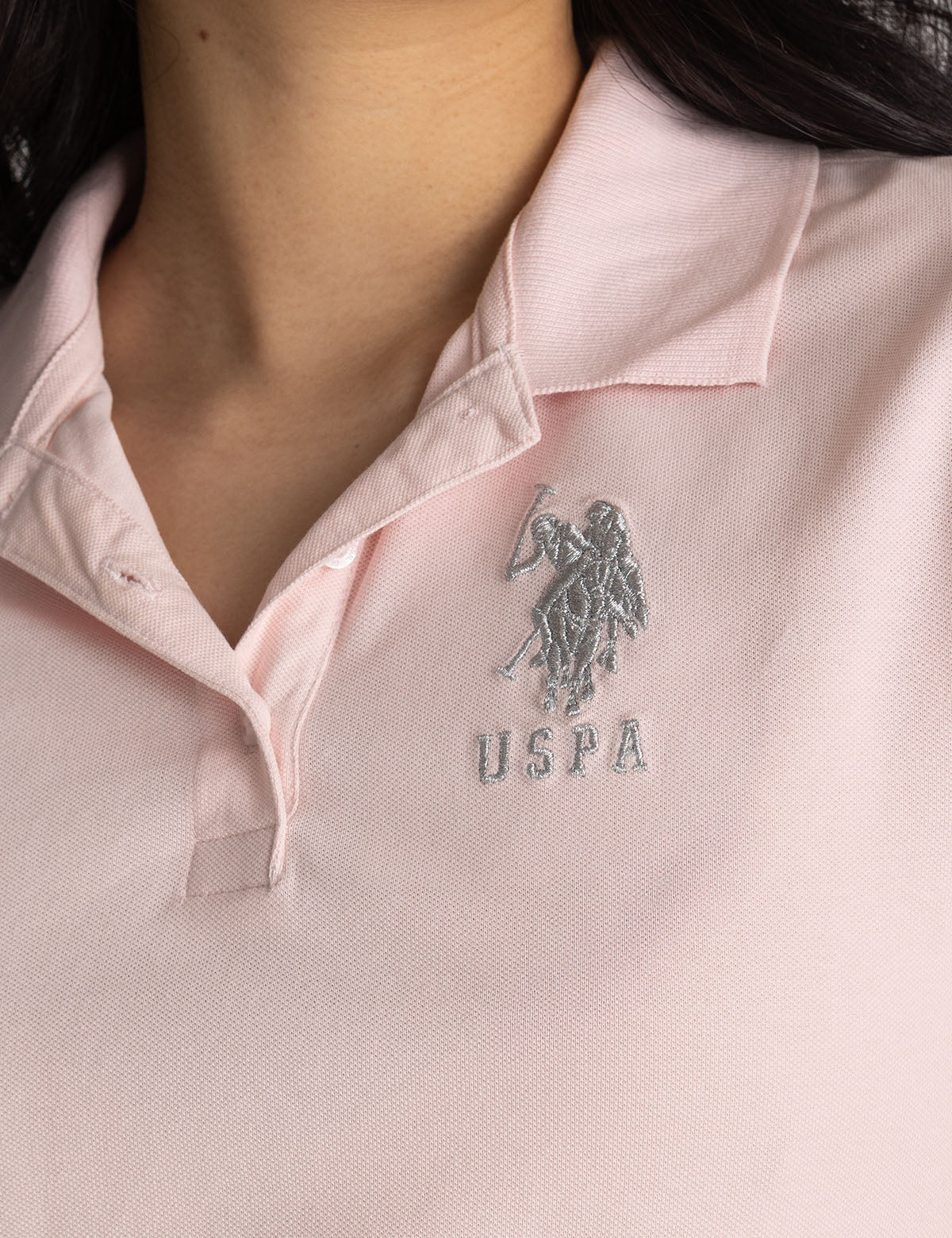 Metallic Polo Dress for Women | USPA