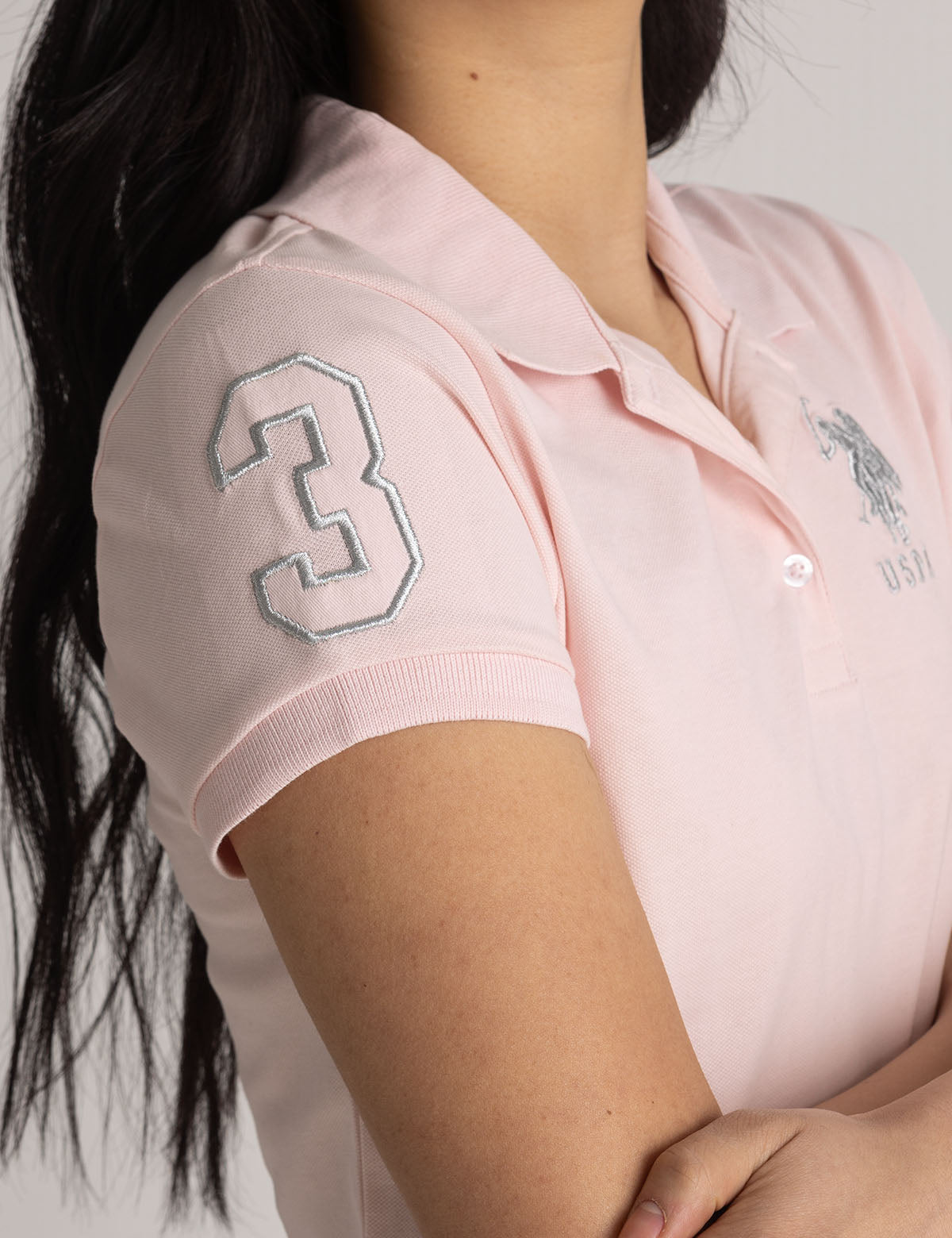 Metallic Polo Dress for Women | USPA