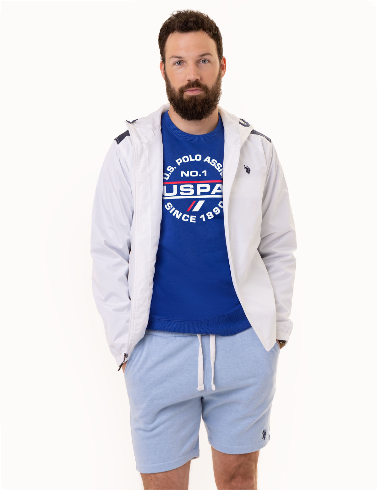 Colorblock Windbreaker Jacket for Men & Women | USPA Sport