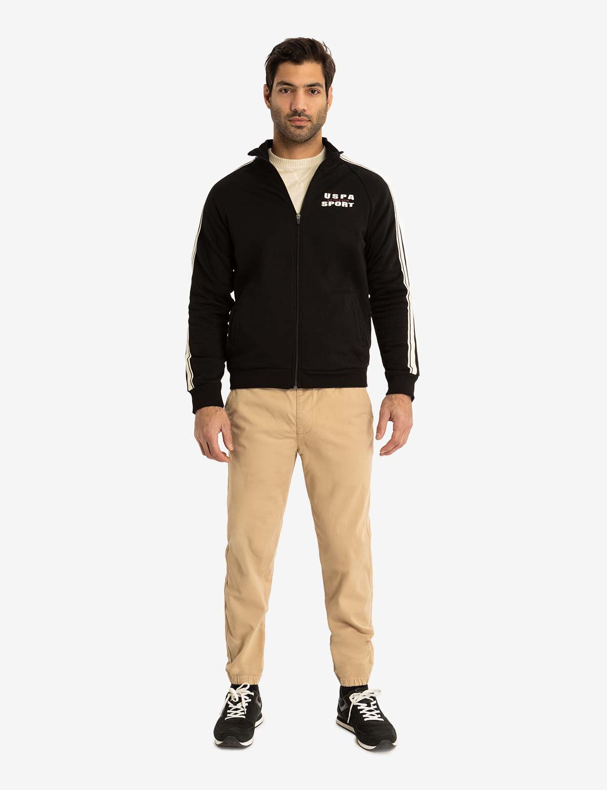 Full Zip Track Jacket with Raglan Sleeves | USPA Sport