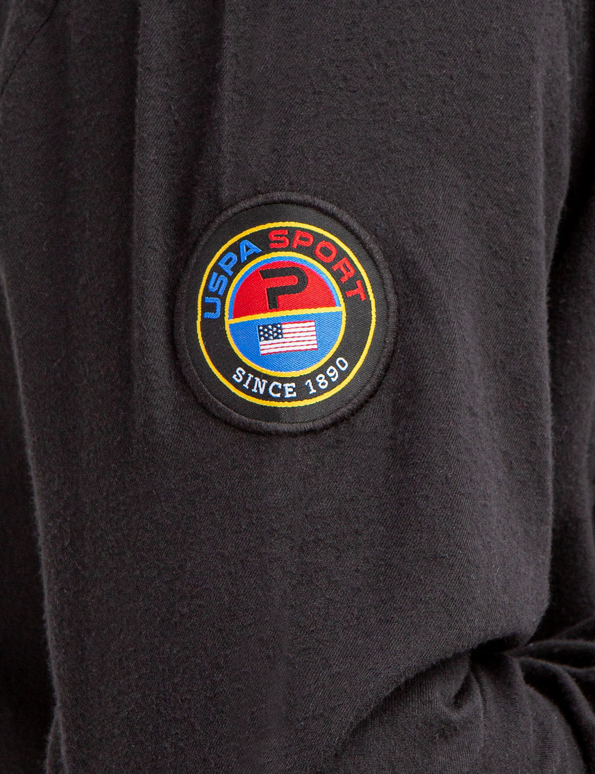Peached Twill Long Sleeve Shirt with Collar & Patch Pockets | USPA Sport