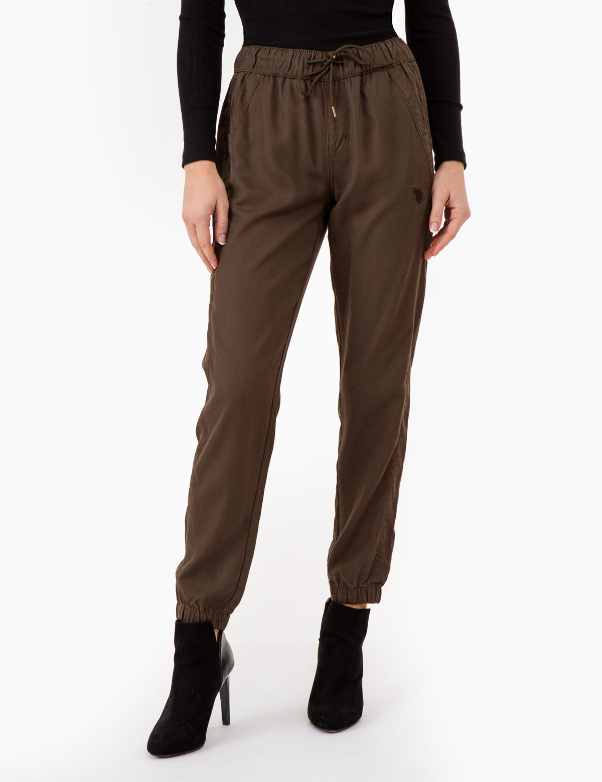 Men's Twill Jogger Pants for Casual Wear | USPA