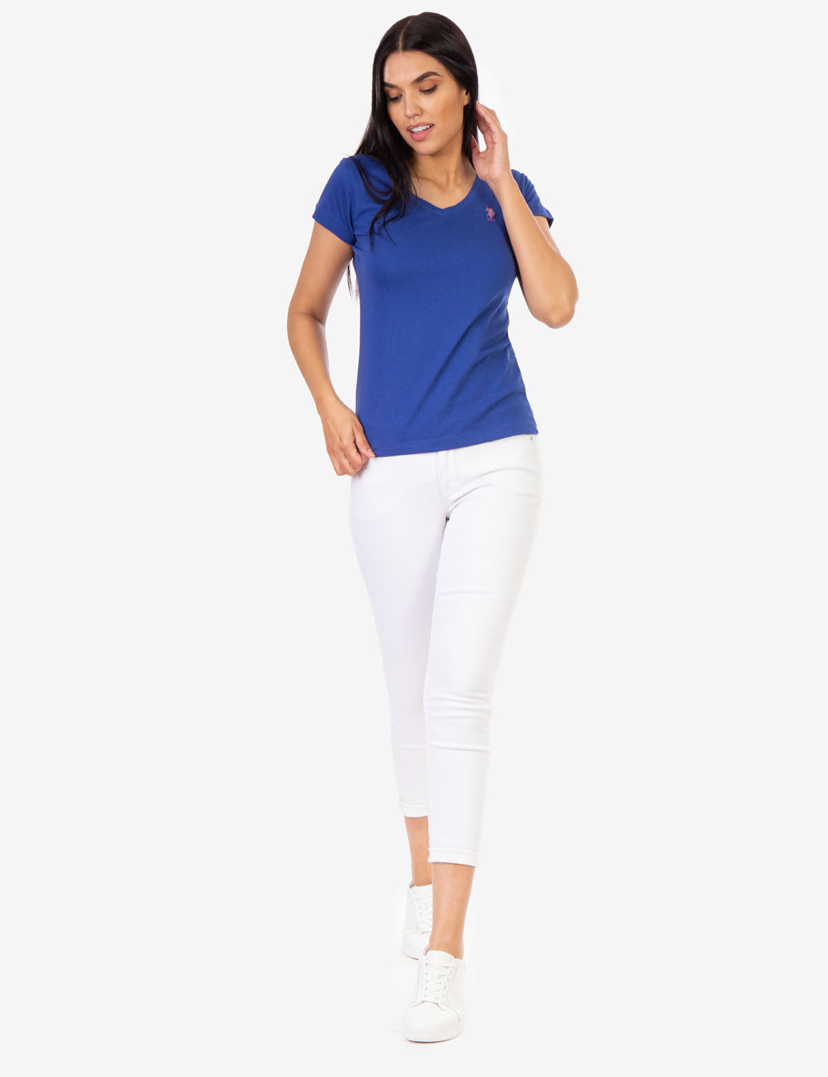 Classic V-Neck T-Shirt for Layering & Everyday Wear | Multiple Colors