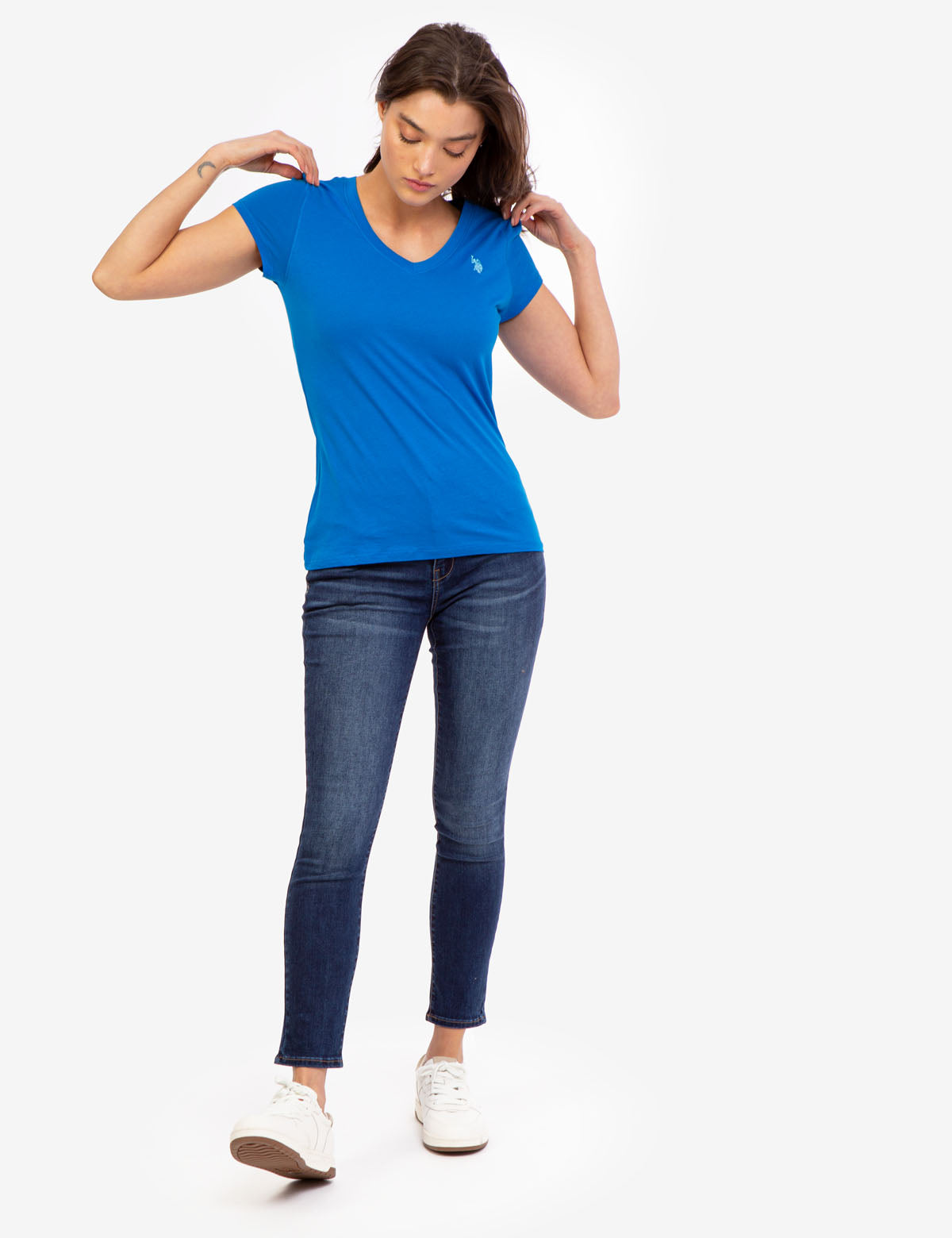 Classic V-Neck T-Shirt for Layering & Everyday Wear | Multiple Colors