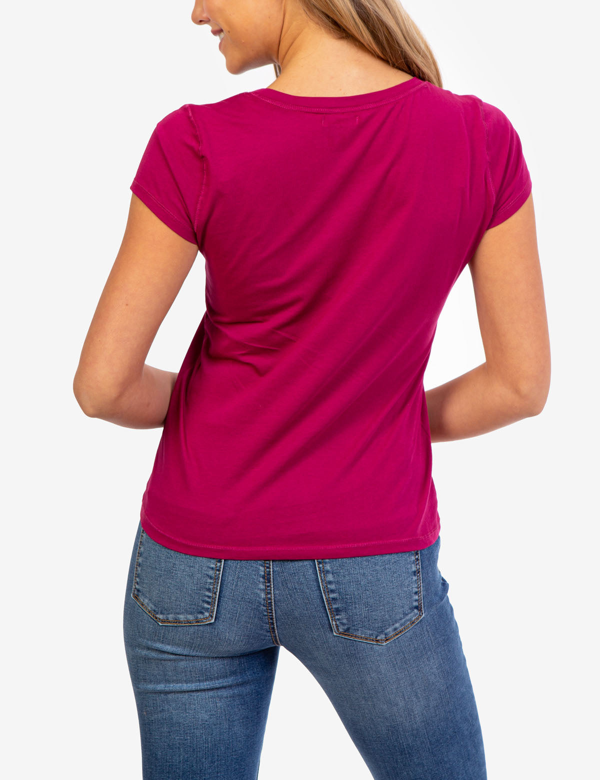 Classic V-Neck T-Shirt for Layering & Everyday Wear | Multiple Colors