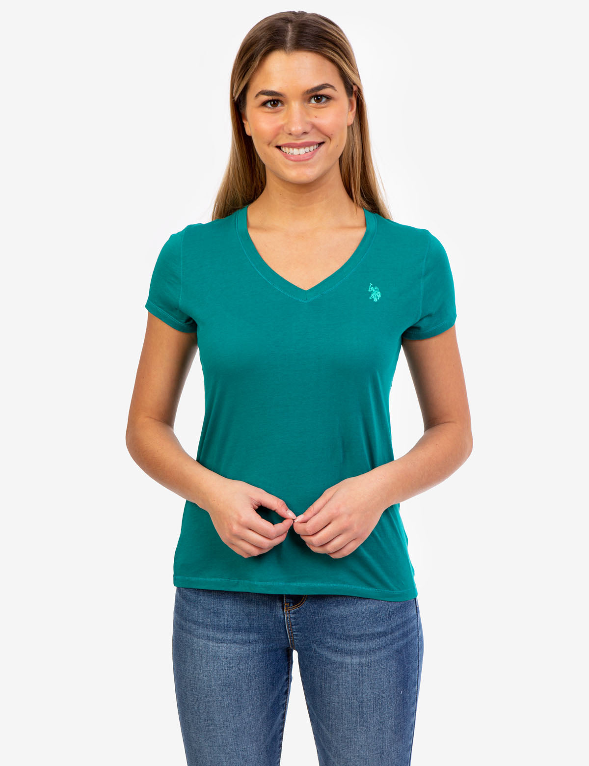 Classic V-Neck T-Shirt for Layering & Everyday Wear | Multiple Colors